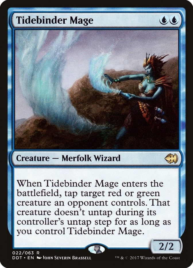 Tidebinder Mage (22) [DDT] - MTG Single