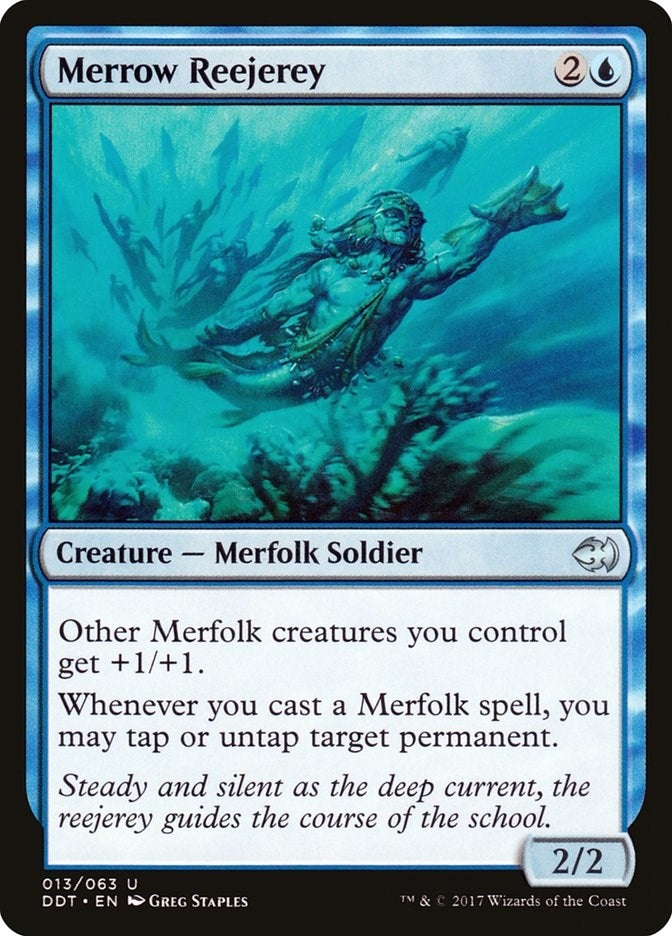 Merrow Reejerey (13) [DDT] - MTG Single
