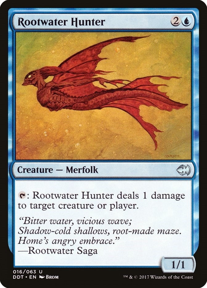 Rootwater Hunter (16) [DDT] - MTG Single
