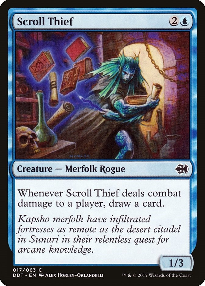Scroll Thief (17) [DDT] - MTG Single