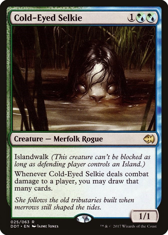 Cold-Eyed Selkie (25) [DDT] - MTG Single