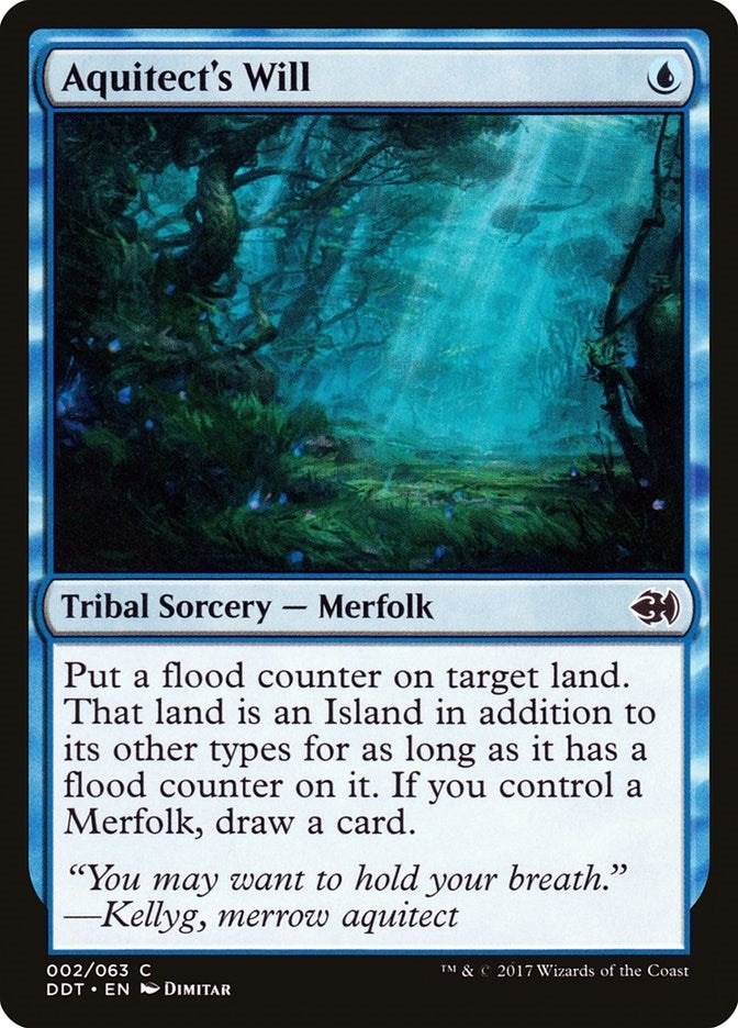 Aquitect’s Will (2) [DDT] - MTG Single