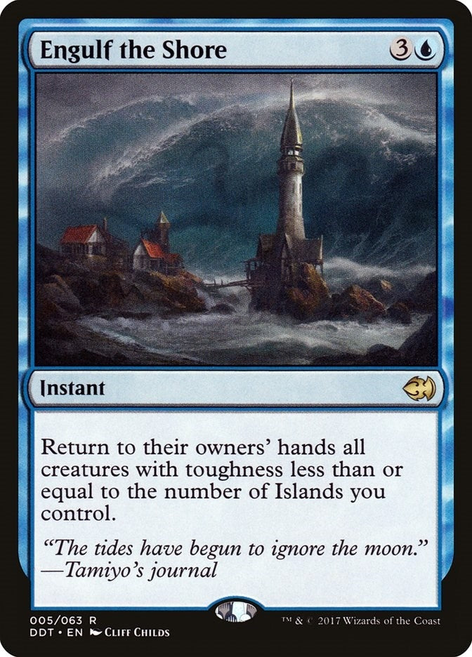 Engulf the Shore (5) [DDT] - MTG Single