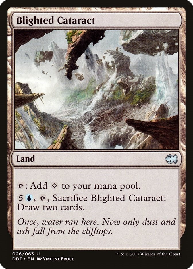 Blighted Cataract (26) [DDT] - MTG Single