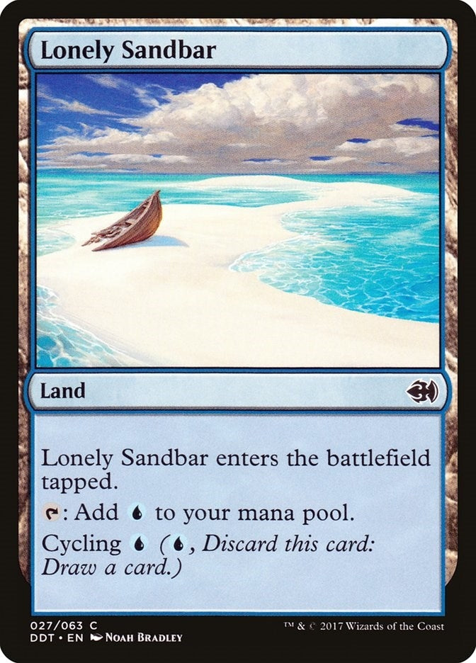 Lonely Sandbar (27) [DDT] - MTG Single