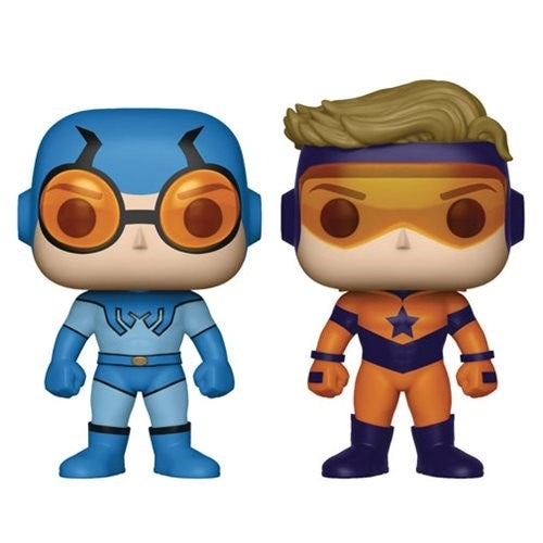 Blue Beetle & Booster Gold 2-Pack (Previews Exclusive) [POP!] - Funko Sealed