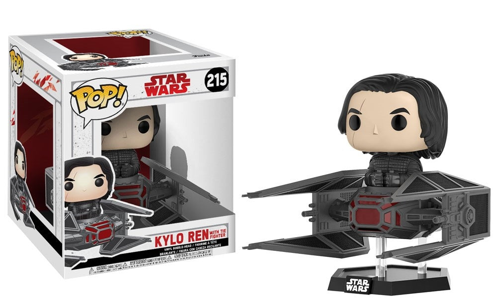 Kylo Ren with TIE Fighter (Bobble-Head) (215) [POP!] - Funko Sealed