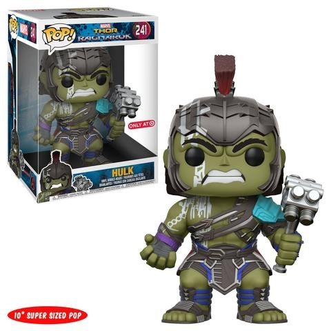 Thor: Ragnarok: Hulk Super Sized 10’’ (Target Exclusive) (241) [POP!] - Funko Sealed