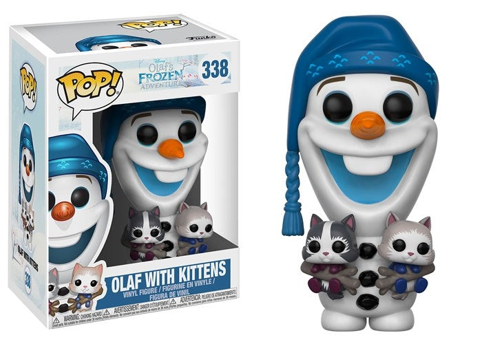 Olaf’s Frozen Adventure: Olaf with Kittens (338) [POP!] - Funko Sealed