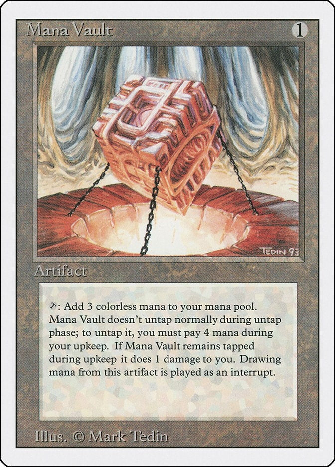 Mana Vault [3ED] - MTG Single