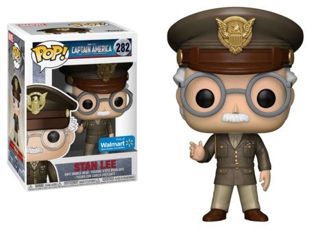 Captain America: Stan Lee (Cameo) (Walmart Exclusive) (282) [POP!] - Funko Sealed