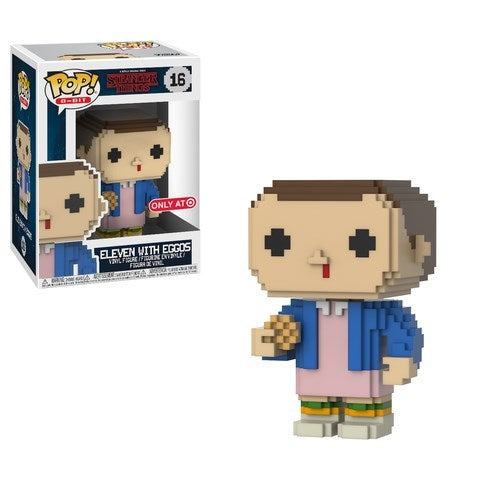 Stranger Things: Eleven with Eggos (8-Bit) (Target Exclusive) (16) [POP!] - Funko Sealed