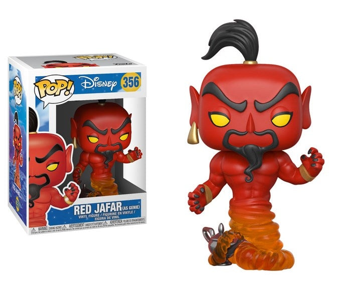Aladdin: Red Jafar (as Genie) (356) [POP!] - Funko Sealed