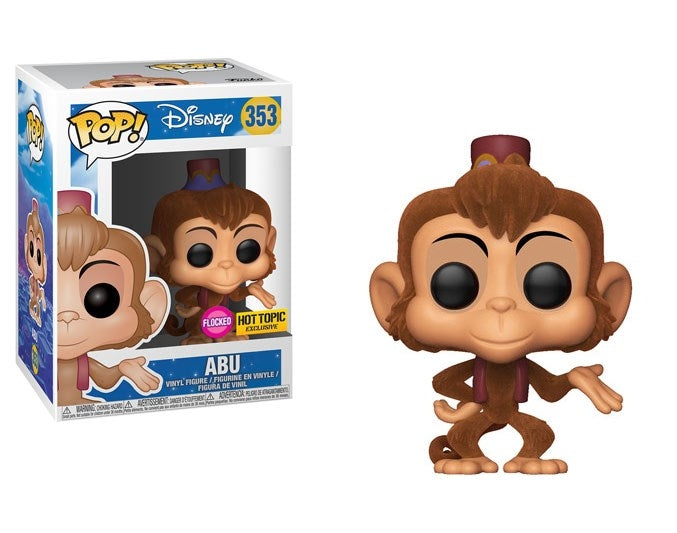 Aladdin: Abu (Flocked) (Hot Topic Exclusive) (353) [POP!] - Funko Sealed