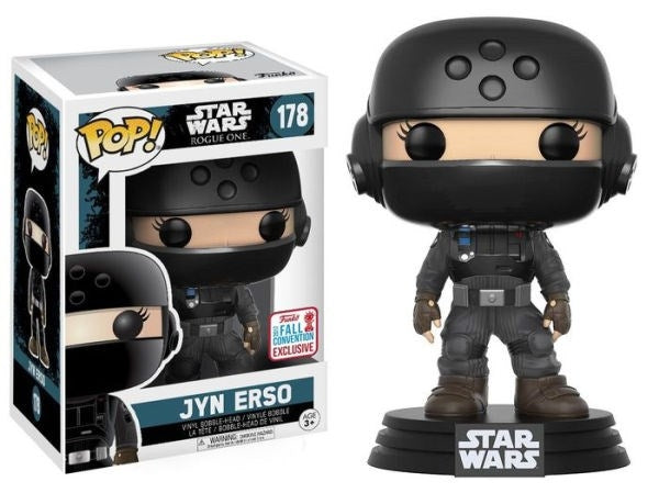 Star Wars: Rogue One: Jyn Erso (Disguise) (Bobble-Head) (Barnes & Noble Exclusive) (178) [POP!] - Funko Sealed