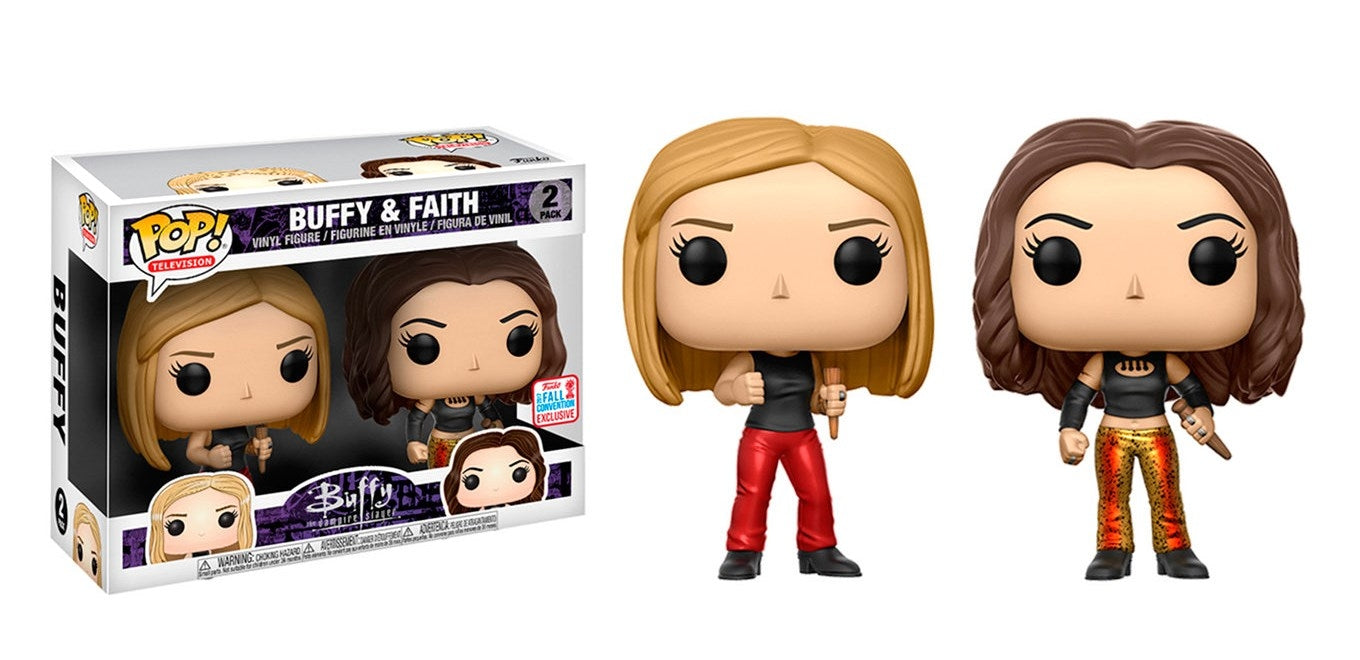 Buffy the Vampire Slayer: Buffy & Faith (BoxLunch Exclusive) [POP!] - Funko Sealed
