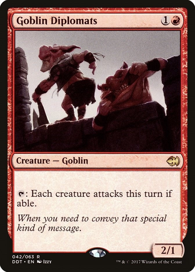 Goblin Diplomats (42) [DDT] - MTG Single