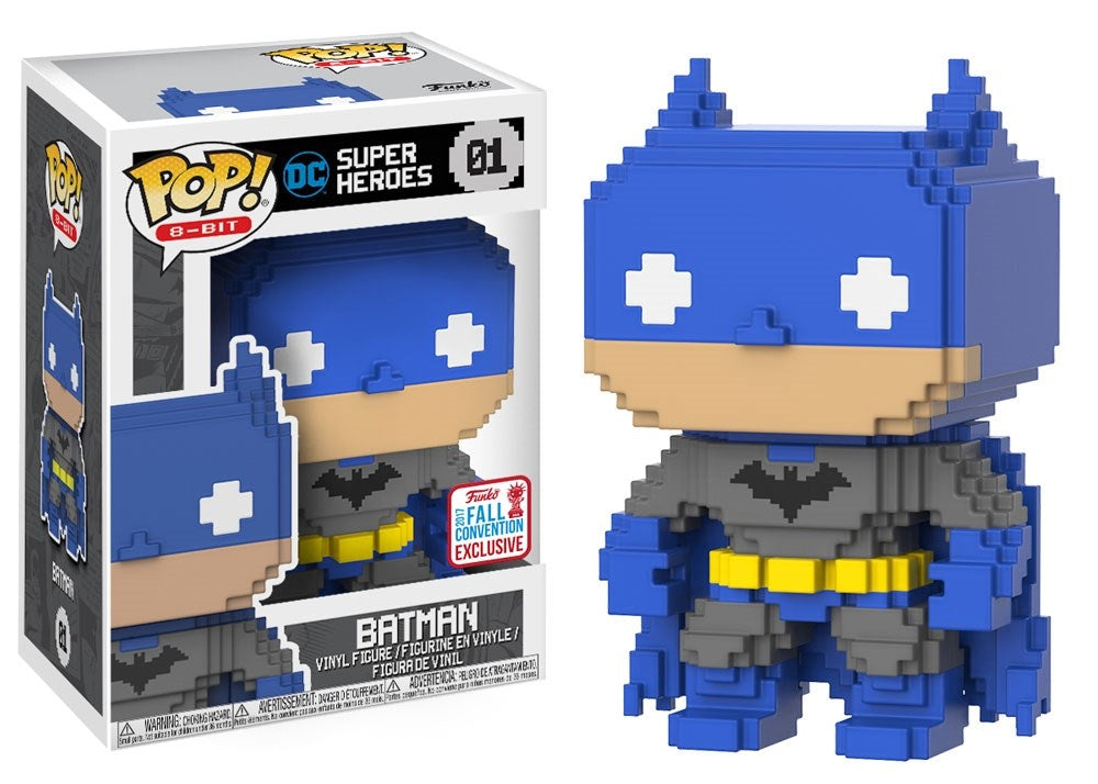 Batman (8-Bit) (GameStop Exclusive) (1) [POP!] - Funko Sealed