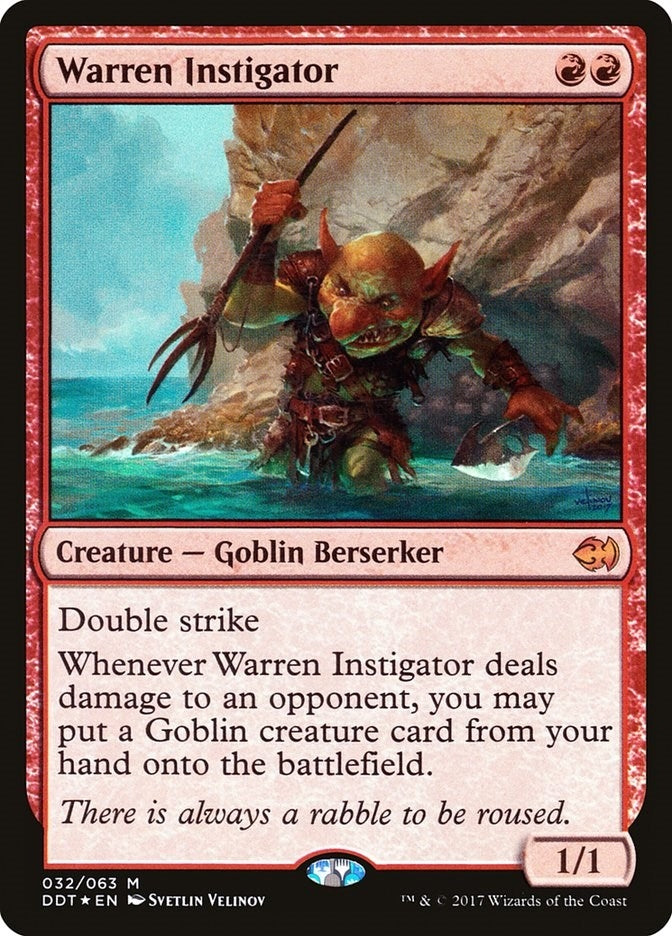 Warren Instigator (32) [DDT] - MTG Single