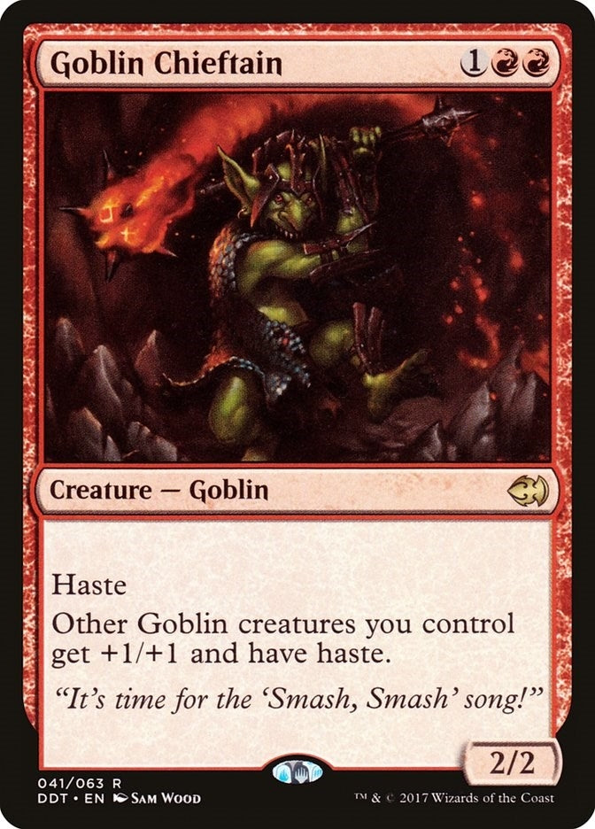 Goblin Chieftain (41) [DDT] - MTG Single