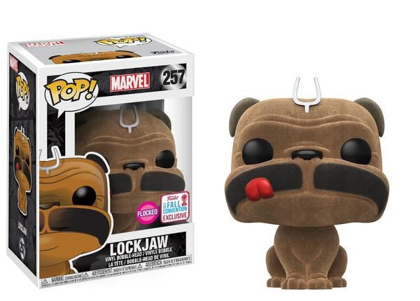 Lockjaw (Flocked) (Hot Topic Exclusive) (257) [POP!] - Funko Sealed