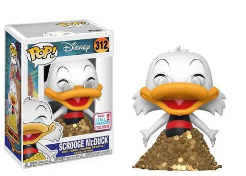 Disney: Scrooge McDuck (Hot Topic Exclusive) (312) [POP!] - Funko Sealed