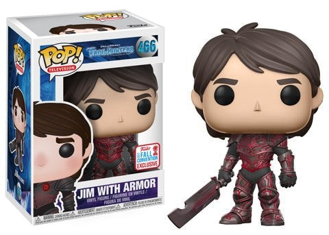 Trollhunters: Jim with Armor (Target Exclusive) (466) [POP!] - Funko Sealed