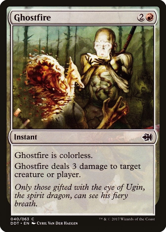 Ghostfire (40) [DDT] - MTG Single
