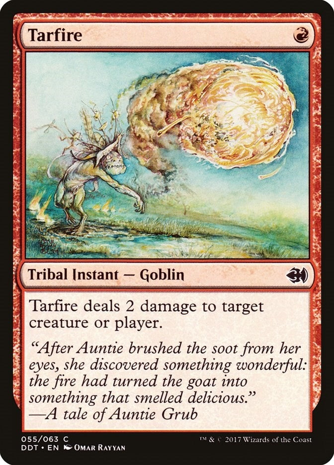 Tarfire (55) [DDT] - MTG Single