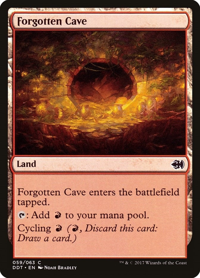 Forgotten Cave (59) [DDT] - MTG Single