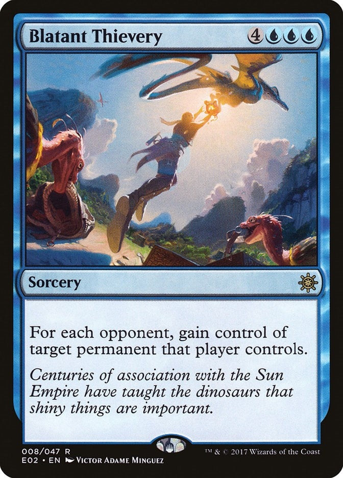 Blatant Thievery (8) [E02] - MTG Single
