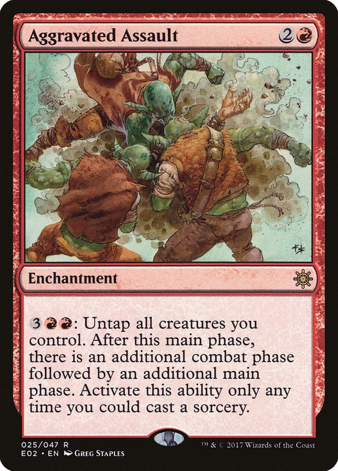 Aggravated Assault (25) [E02] - MTG Single