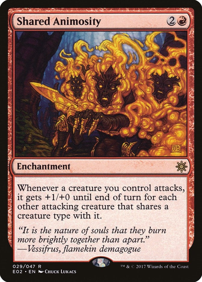 Shared Animosity (29) [E02] - MTG Single