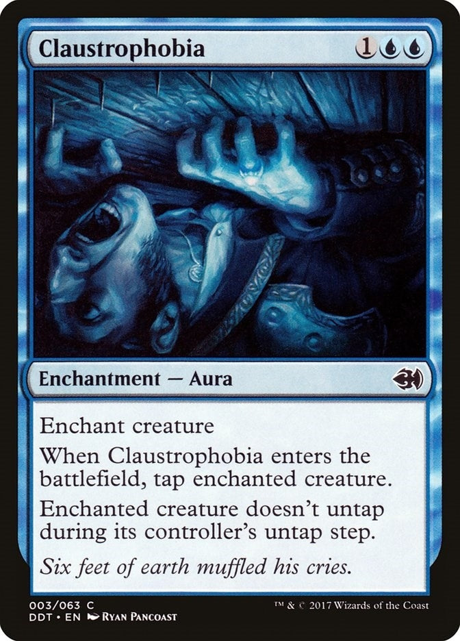 Claustrophobia (3) [DDT] - MTG Single