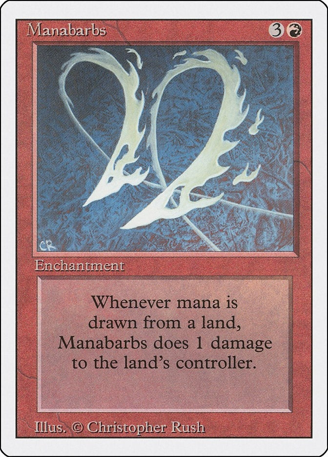 Manabarbs [3ED] - MTG Single