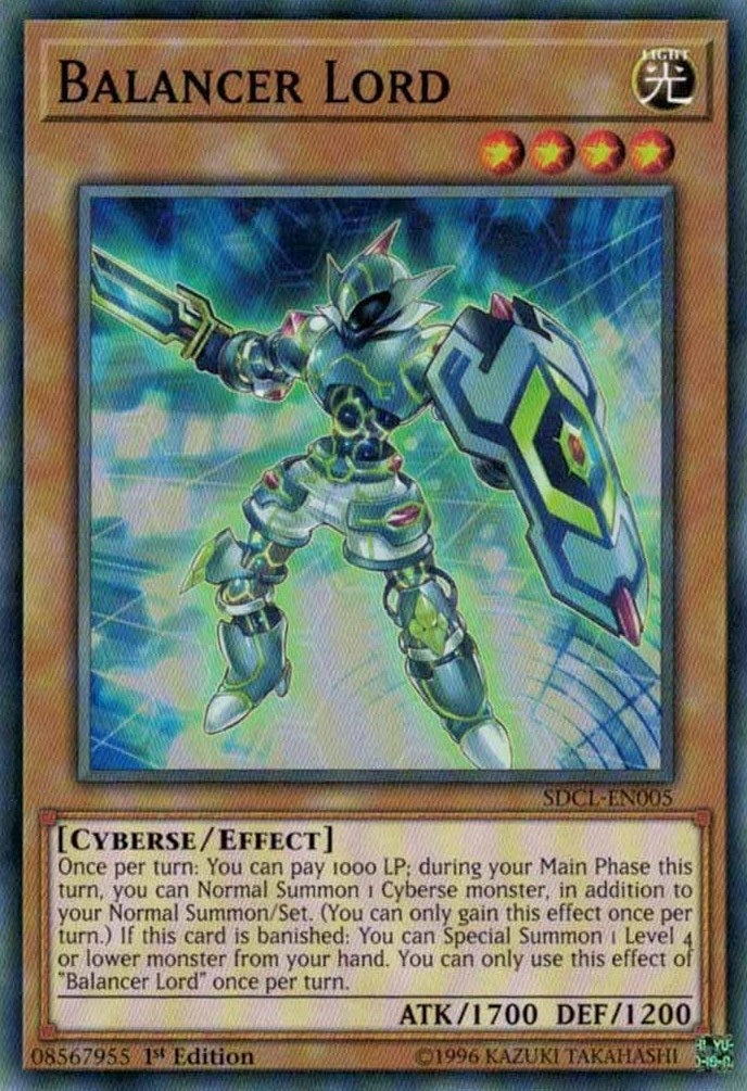 Balancer Lord (5) (SDCL) - YuGiOh Single