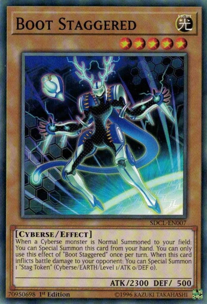 Boot Staggered (7) (SDCL) - YuGiOh Single