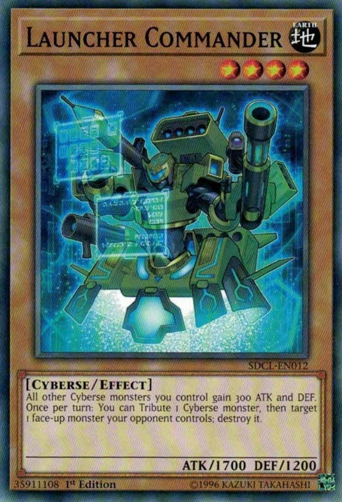 Launcher Commander (12) (SDCL) - YuGiOh Single