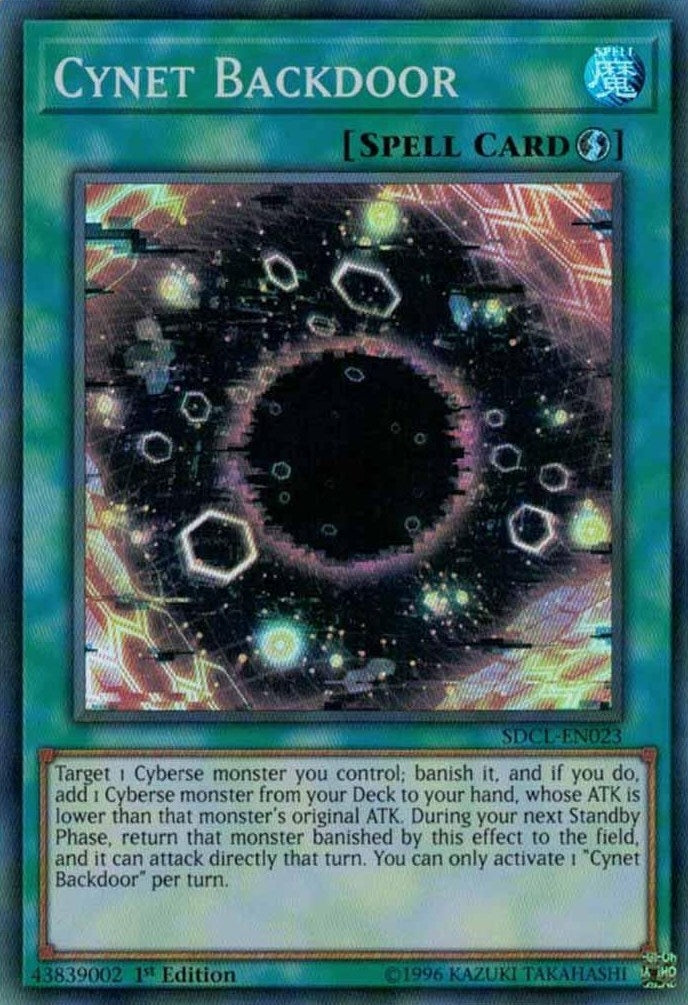 Cynet Backdoor (23) (SDCL) - YuGiOh Single