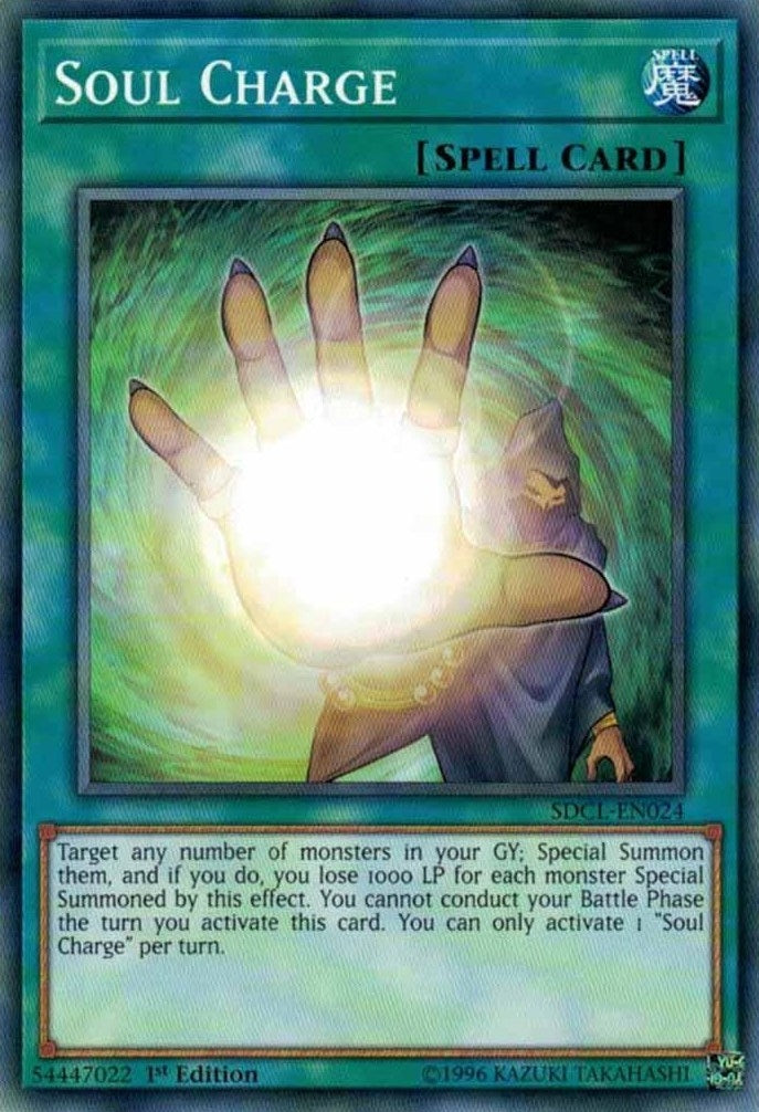 Soul Charge (24) (SDCL) - YuGiOh Single