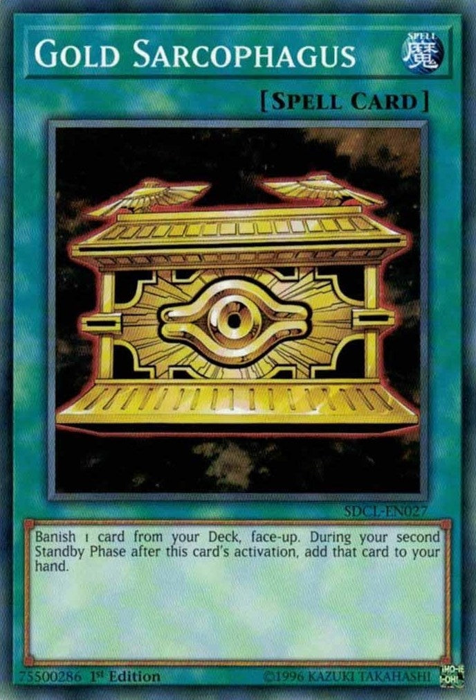 Gold Sarcophagus (27) (SDCL) - YuGiOh Single