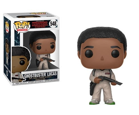 Stranger Things: Ghostbusters Lucas (548) [POP!] - Funko Sealed