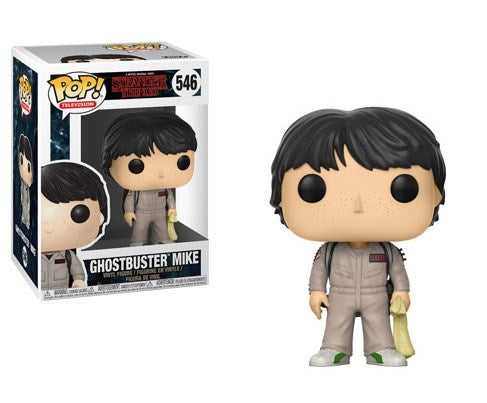 Stranger Things: Ghostbusters Mike (546) [POP!] - Funko Sealed