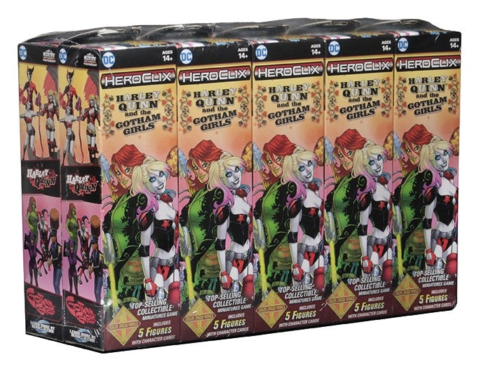 Harley Quinn and the Gotham Girls Booster Brick [HQ] - Heroclix Sealed