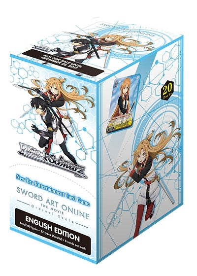Sword Art Online The Movie: -Ordinal Scale- Booster Box [SAO/S51] - Weiss Schwarz Sealed