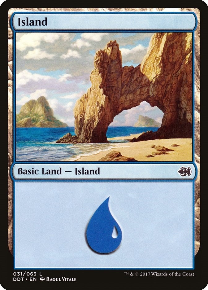 Island (31) (31) [DDT] - MTG Single