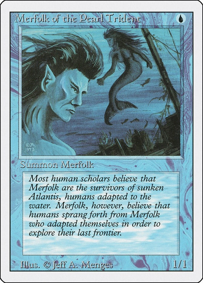 Merfolk of the Pearl Trident [3ED] - MTG Single