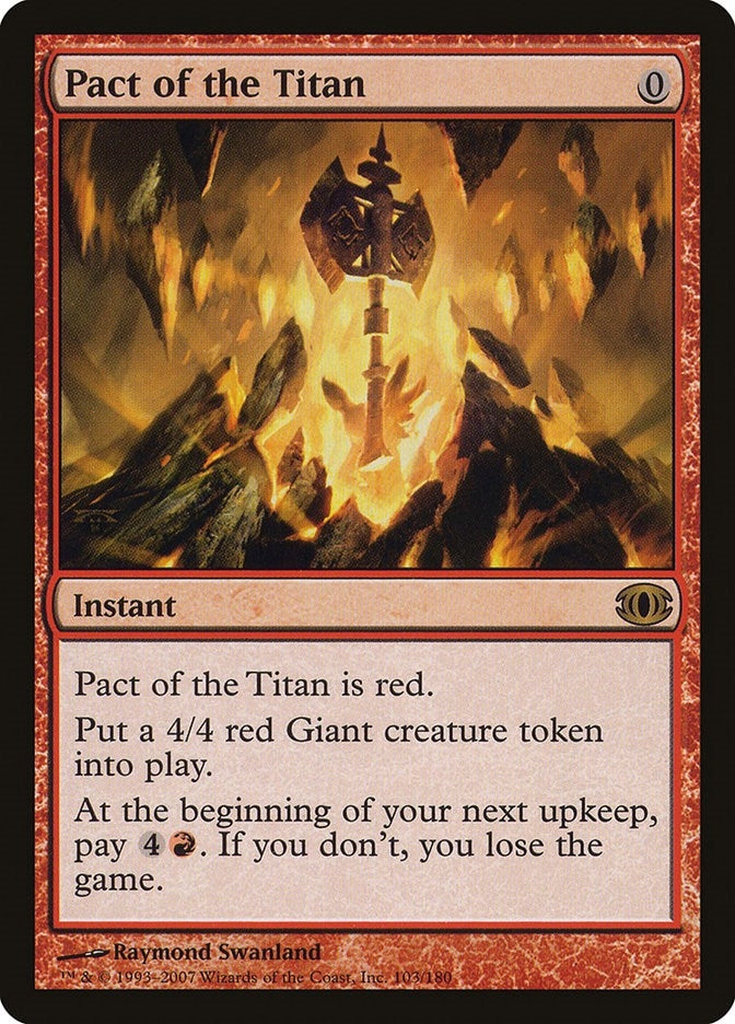 Pact of the Titan (103) [FUT] - MTG Single