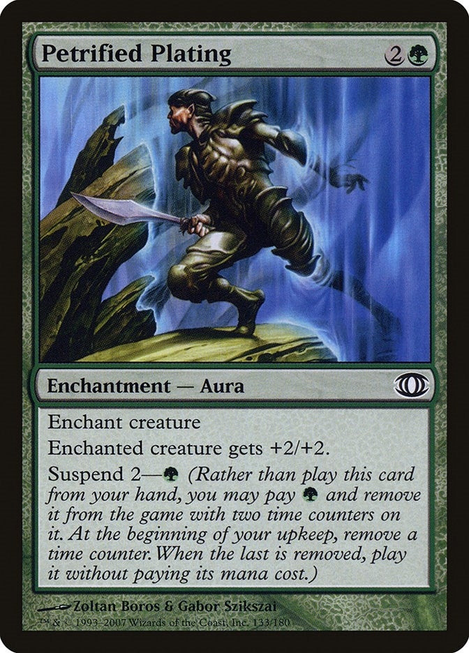 Petrified Plating (133) [FUT] - MTG Single