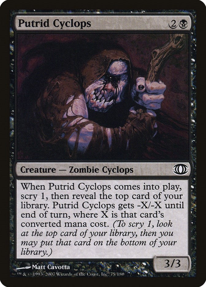 Putrid Cyclops (75) [FUT] - MTG Single